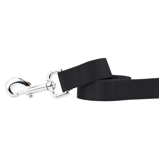Black Nylon Dog Leash - Family & Friends Pet Company