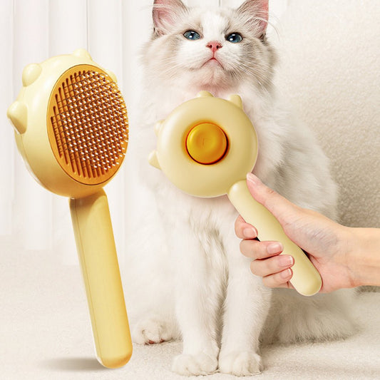 Massaging Pet Hair Removal Comb
